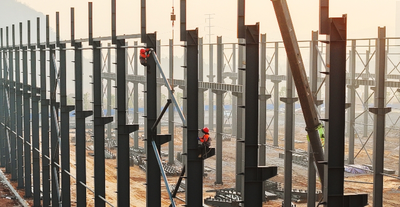 廠房建設(shè)忙