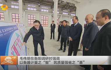 視頻丨毛偉明在衡陽(yáng)調(diào)研時(shí)強(qiáng)調(diào) 以衡器計(jì)...